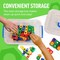 STEM Toys - Educational Building Toys for Kids Ages 4-8 with 163 Pieces, Tools, Design Guide and Toy Storage Box, Gift for Boys & Girls